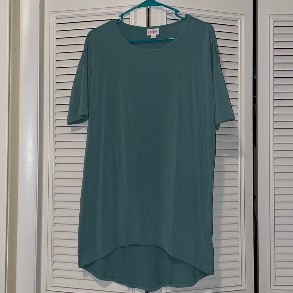 LuLaRoe XS Seafoam Irma Tunic